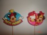 193sp Female Mouse Birthday Chocolate or Hard Candy Lollipop Mold